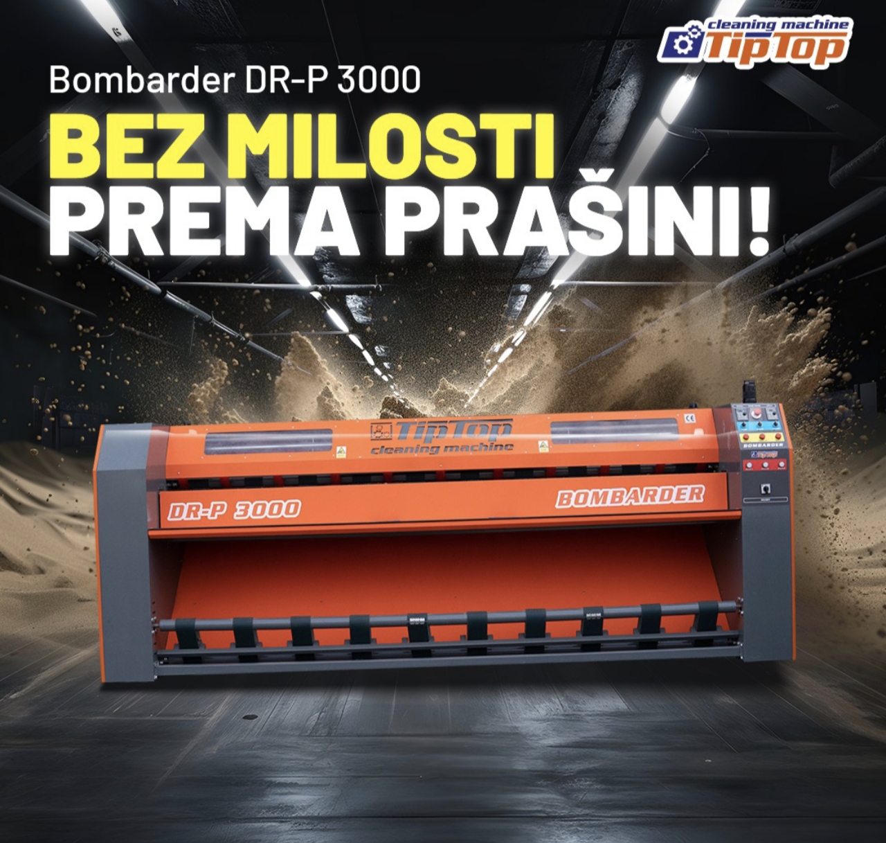 Centrifuga za tepihe TipTop